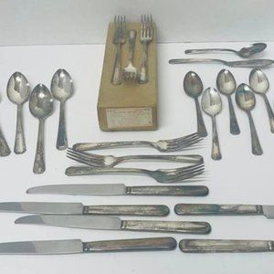 26 pieces~ SILVERWARE~ Simeon L& George H. Rogers Company Oneida LTD~ Vintage